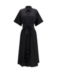 Ella Roses Chemisier Shirt Dress - Black