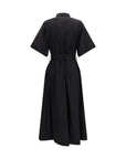 Ella Roses Chemisier Shirt Dress - Black