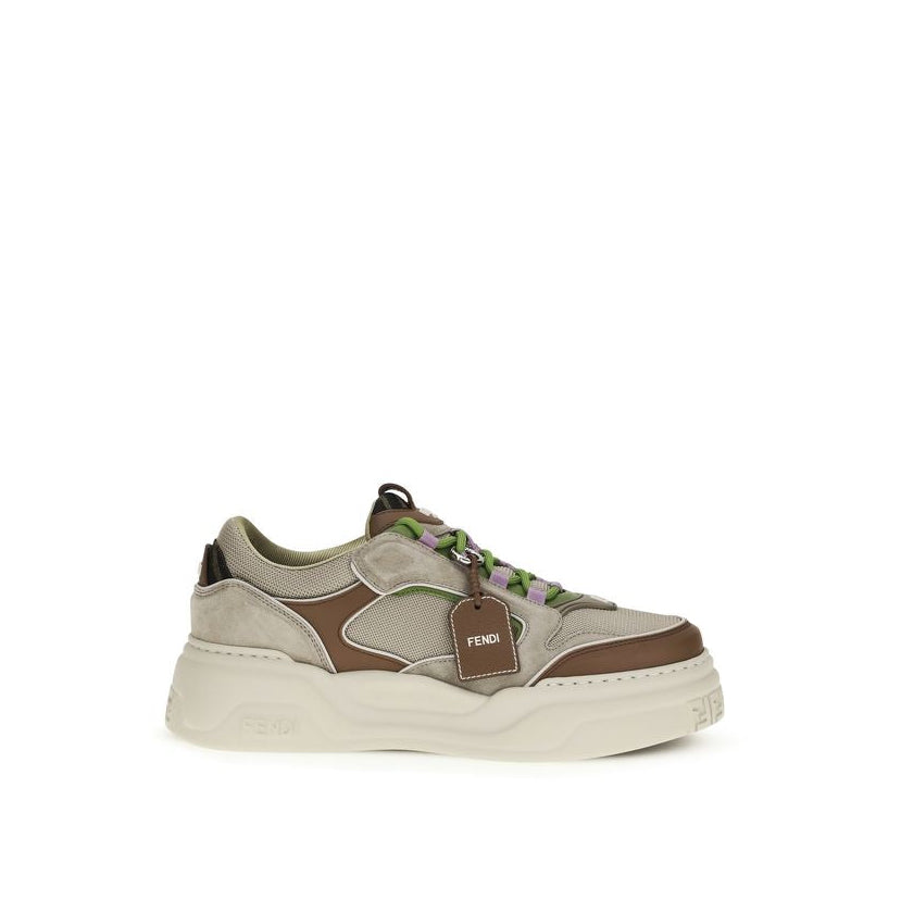 Fendi Force Chunky Sole Sneakers