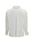 Ella Roses Shirt - White