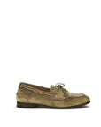 Bally Plume Suede Leather Loafers - Camel Brown