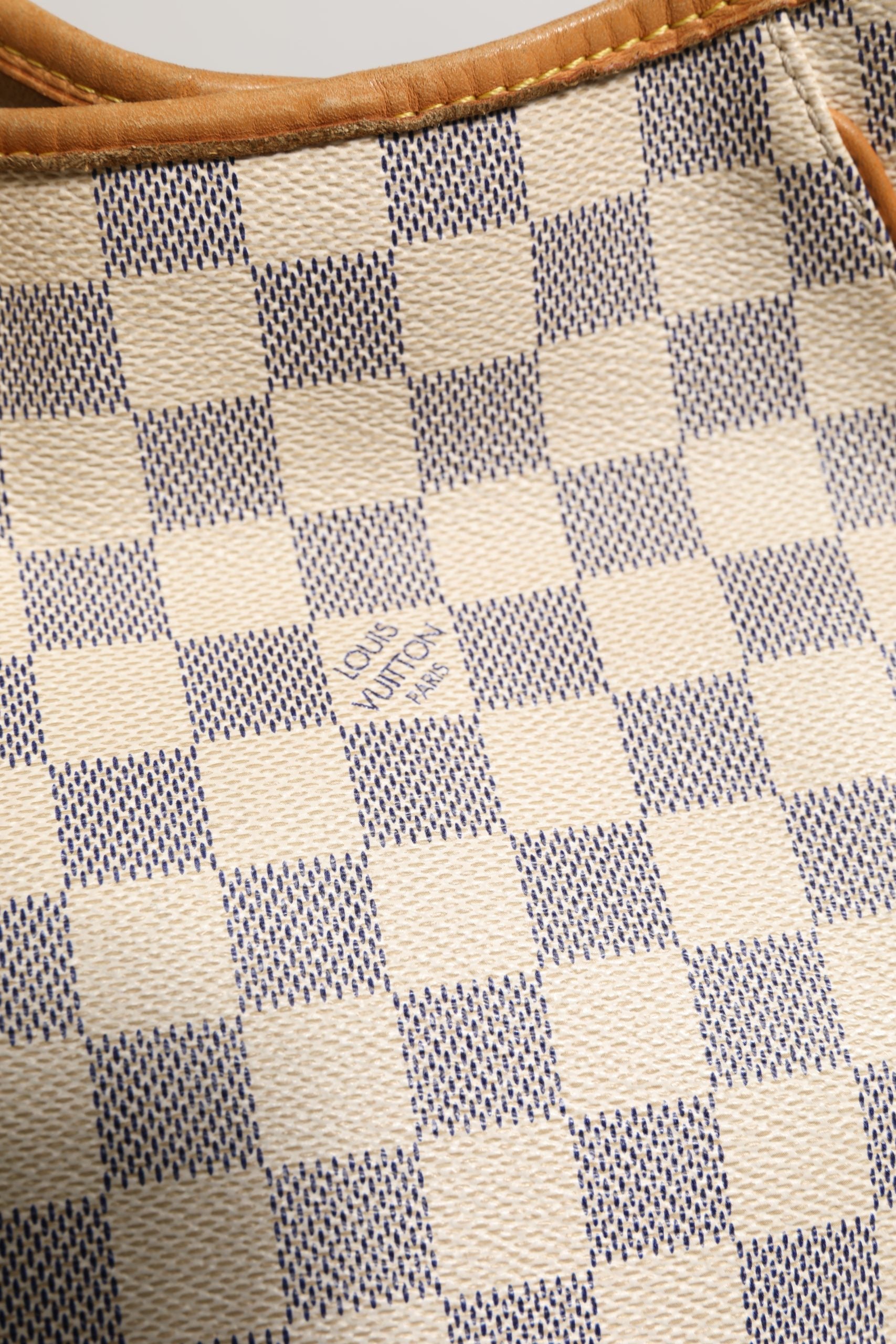 Louis Vuitton Damier Azur Canvas Galliera PM Hobo Bag