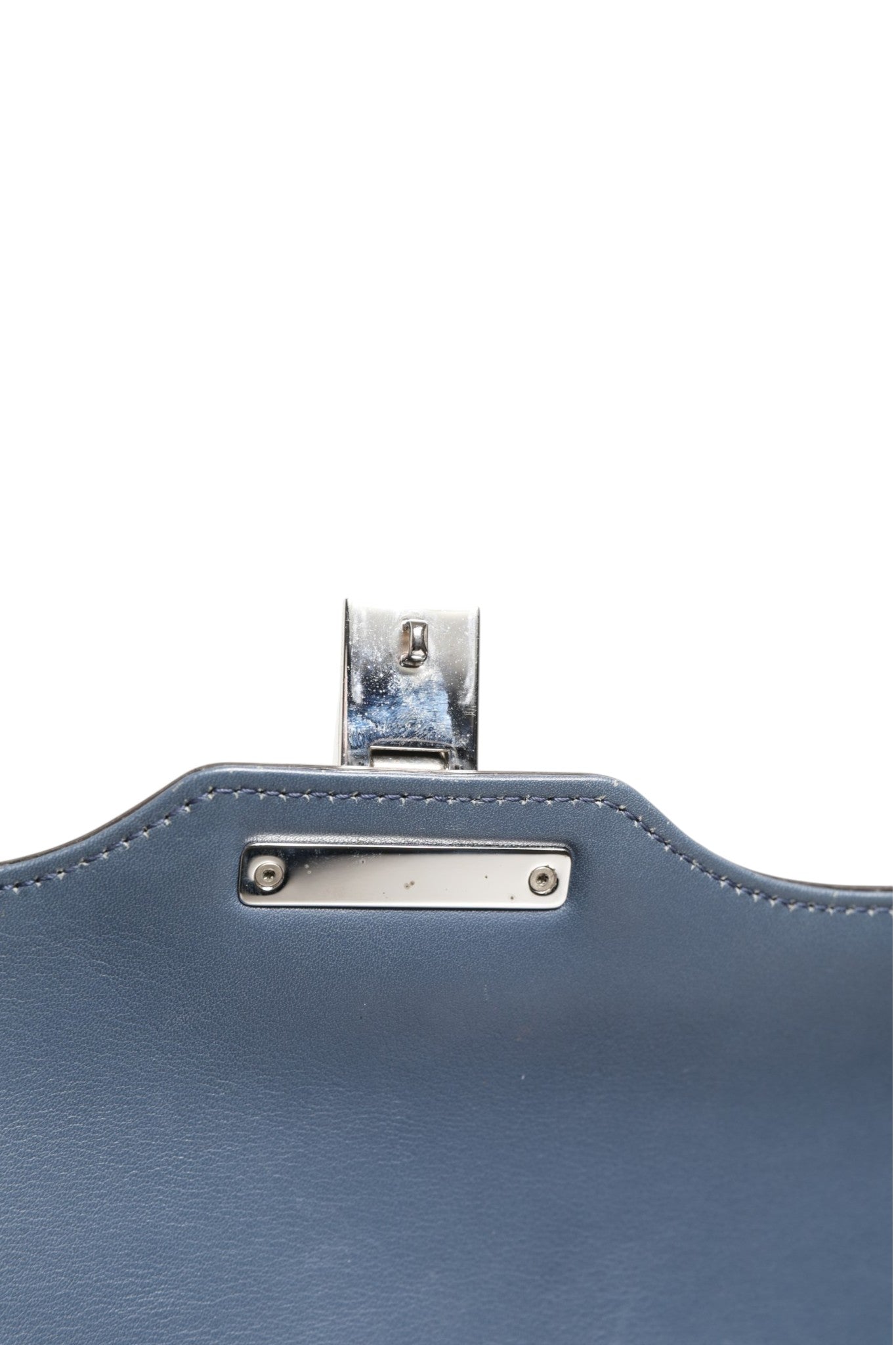 Gucci Leather Lady Lock Shoulder Bag - Blue