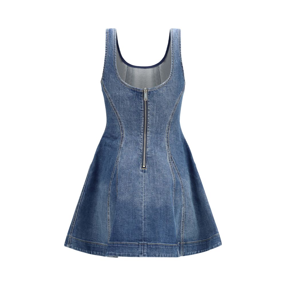 Self-Portrait Vintage Denim Mini Dress