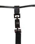 Gucci Jackie Pink Velvet And Black Leather Shoulder Bag