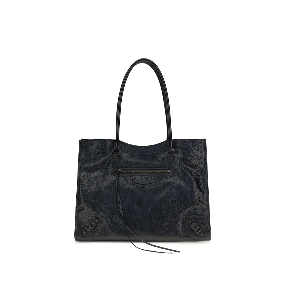 Balenciaga Le City Small Tote Bag - Black