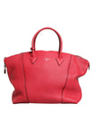 Used Louis Vuitton Griotte Taurillon Leather Soft Lockit MM Crossbody Bag