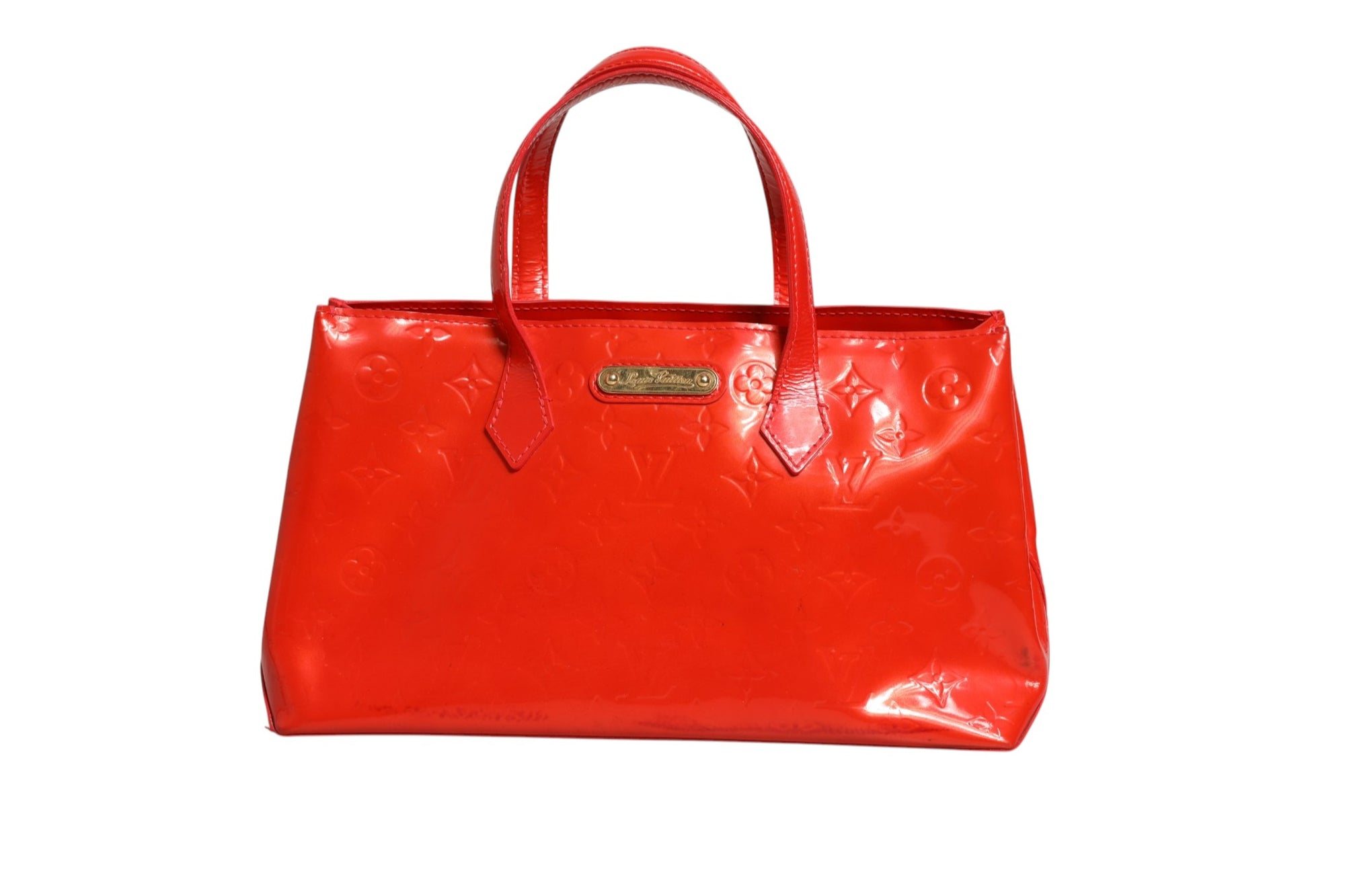 Louis Vuitton Monogram Vernis Wilshire PM - Red