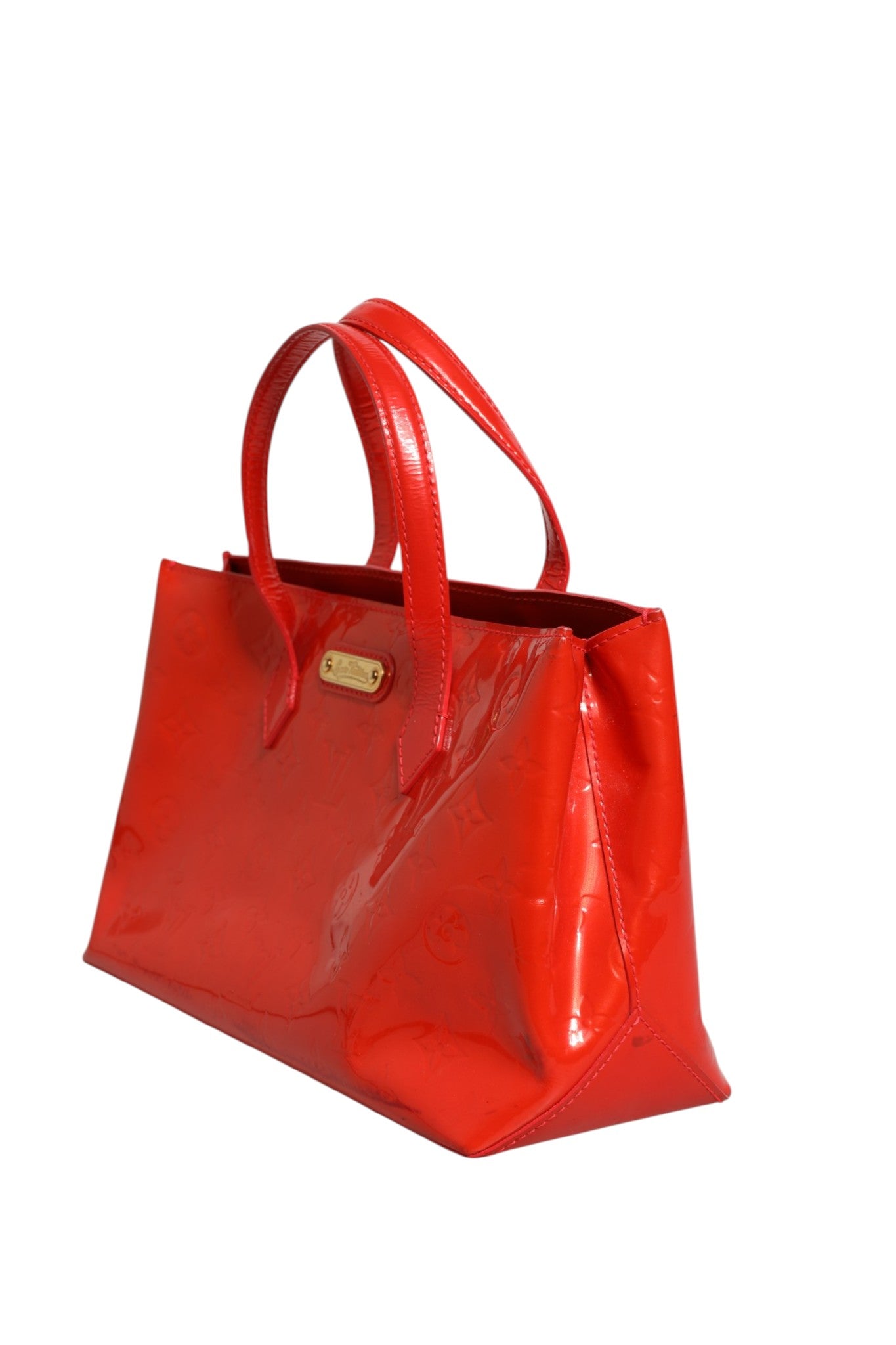 Louis Vuitton Monogram Vernis Wilshire PM - Red