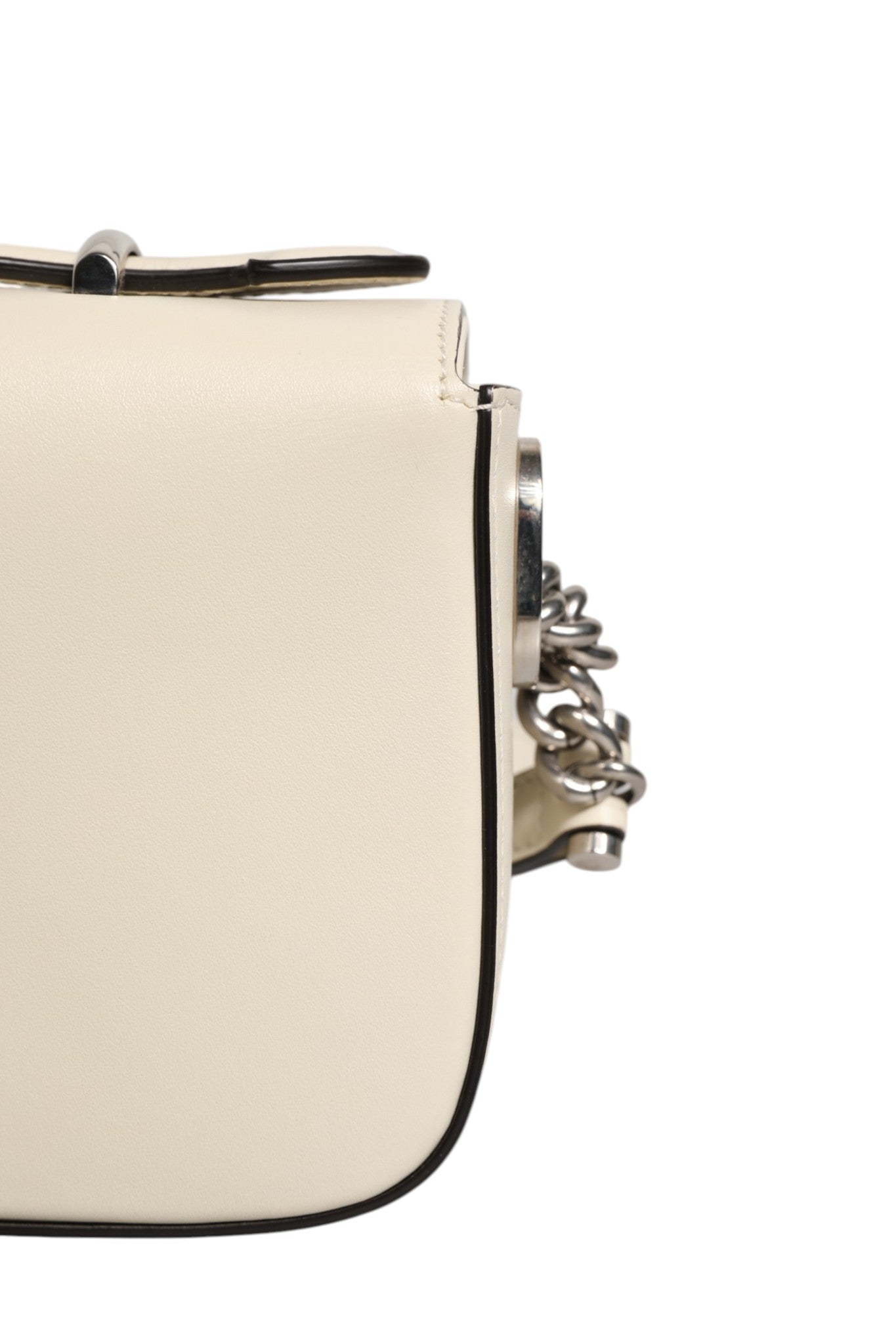 Gucci Petite GG Flap Shoulder Bag - Ivory/Cream