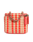 Chanel Raffia/Jute Mini Vanity Case