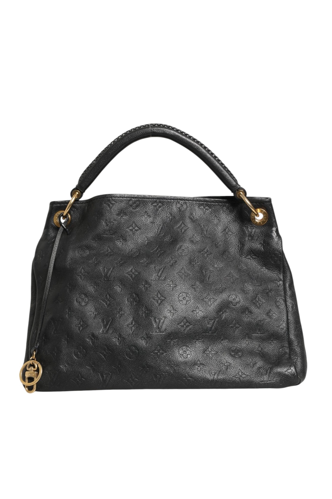 Used Louis Vuitton Black Monogram Empreinte Artsy MM Handbag