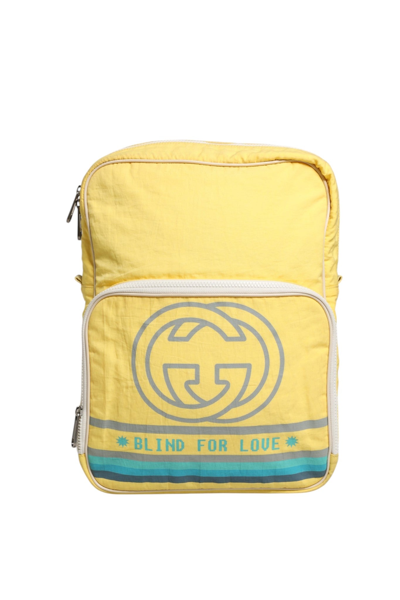 Gucci Blind For Love Backpack - Yellow
