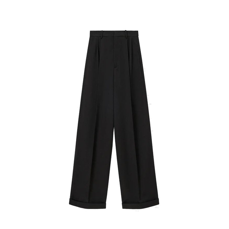 Loewe Wide Leg Pants - Black