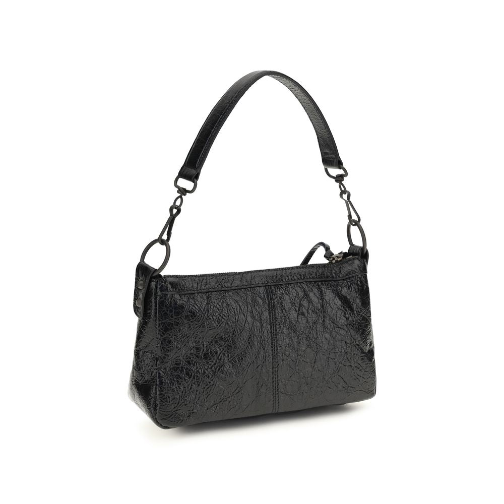 Balenciaga Le City Moto Mini Shoulder Bag - Black