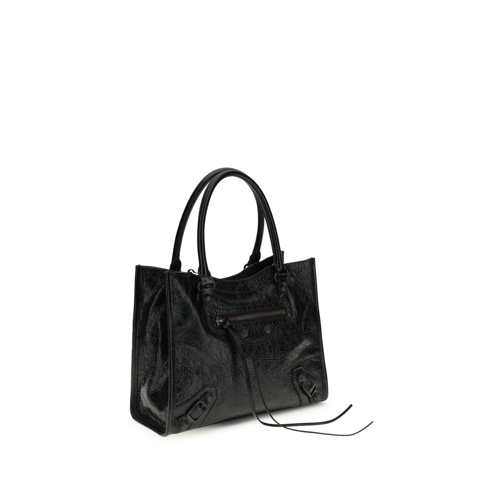 Balenciaga Le City Mini Shoulder & Tote Bag - Black
