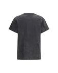 Ganni Rose Vintage T-Shirt - Gray/Grey
