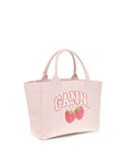 Ganni Raspberry Graphic Handbag