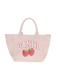 Ganni Raspberry Graphic Small Handbag