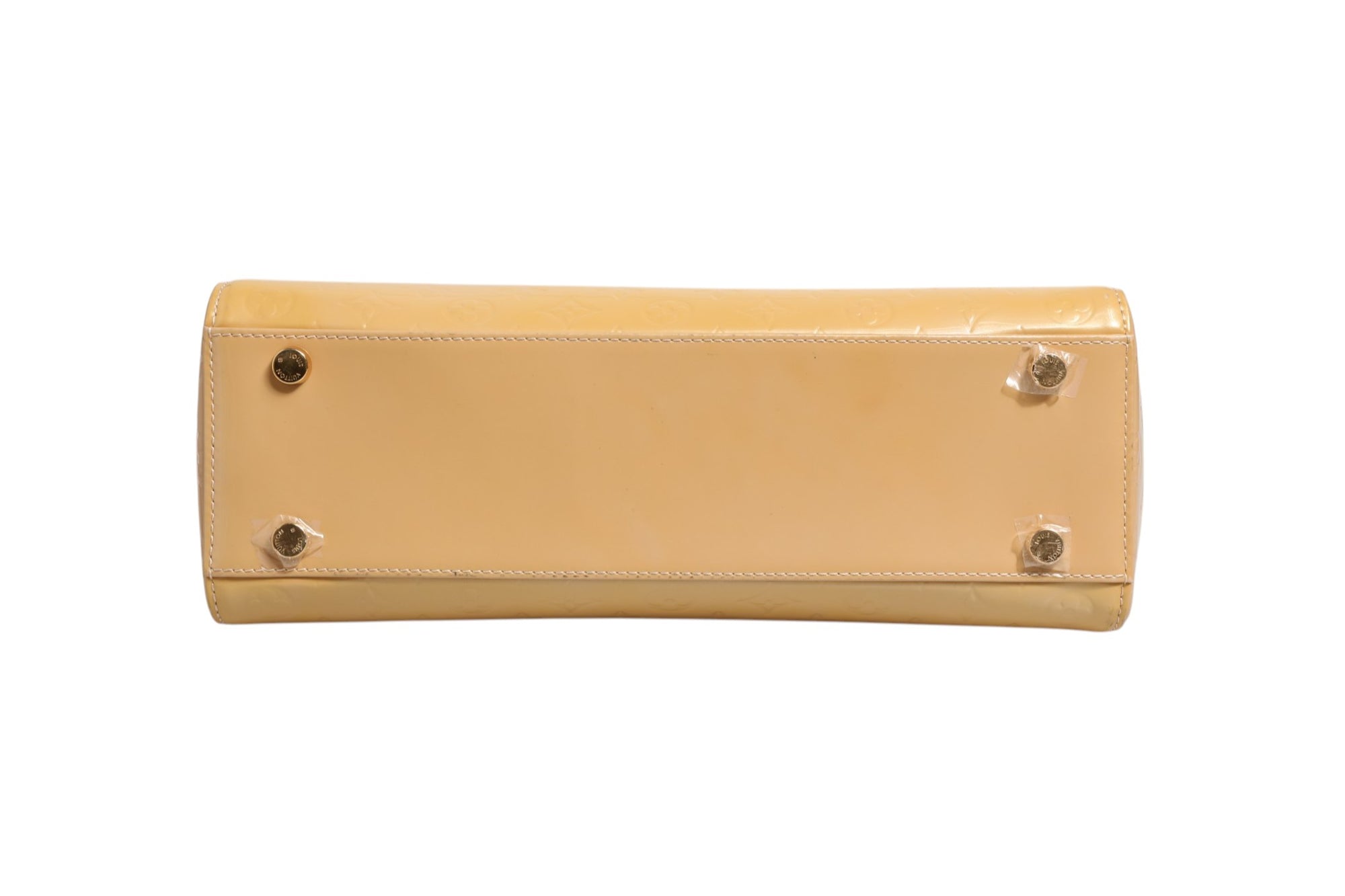 Louis Vuitton Brea MM Monogram Vernis - Beige