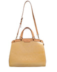 Louis Vuitton Brea MM Monogram Vernis - Beige