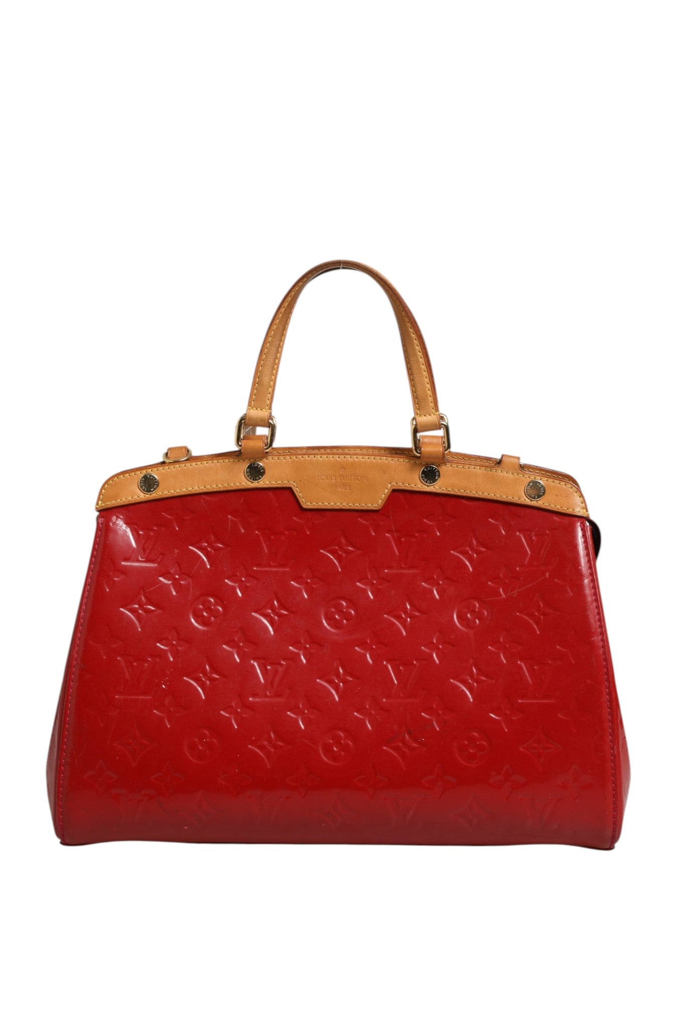 Used Louis Vuitton Brea MM Monogram Vernis