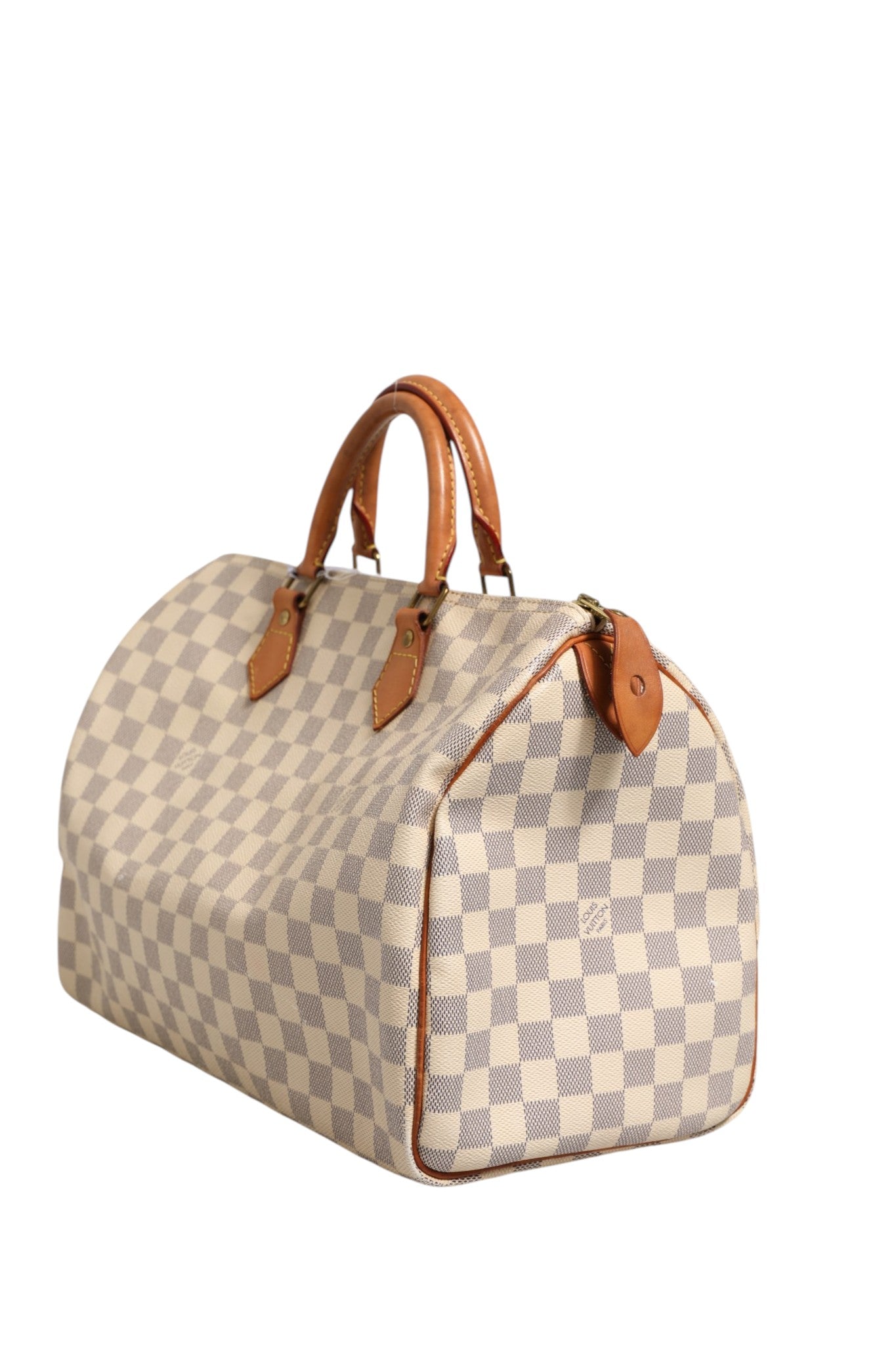 Used Louis Vuitton Damier Azur Speedy Bandouliere 30