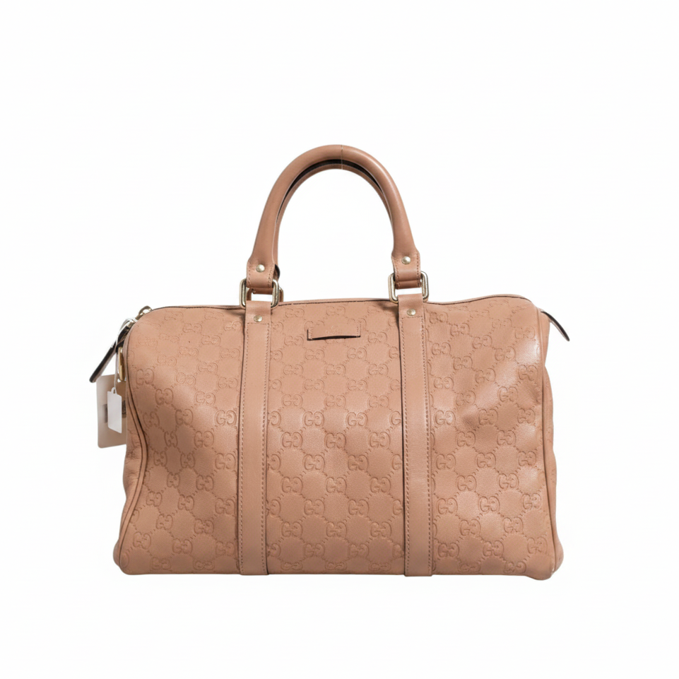 Gucci Joy Boston Bag - Beige/Dusty Pink