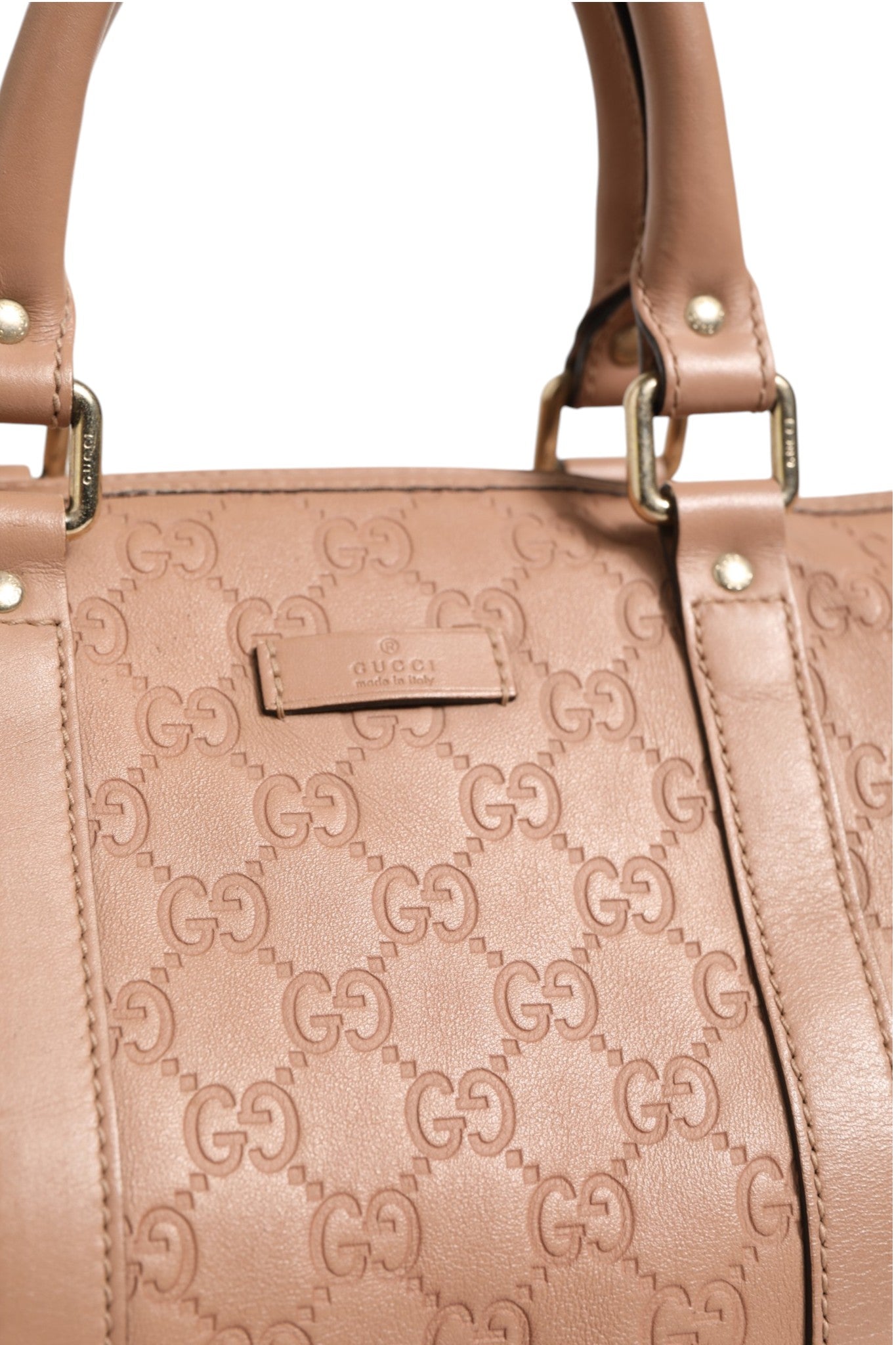Gucci Joy Boston Bag - Beige/Dusty Pink