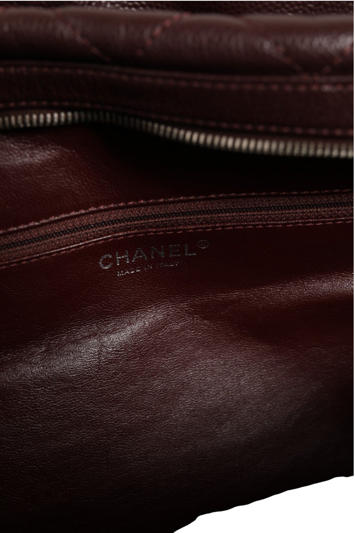 Chanel Quilted Leather Bowling Bag