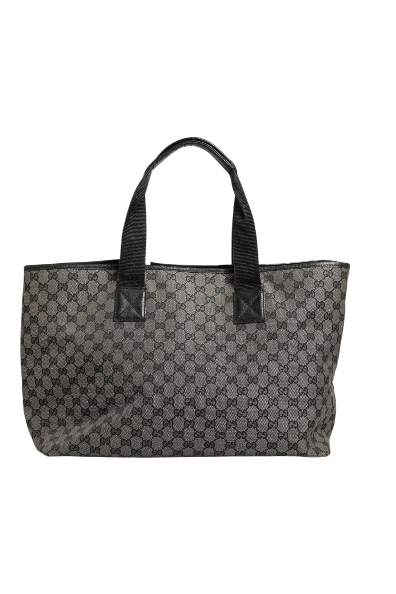 Gucci GG Canvas Tote Bag - Brown