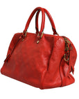 Louis Vuitton Red Monogram Empreinte Speedy Bandouliere 30