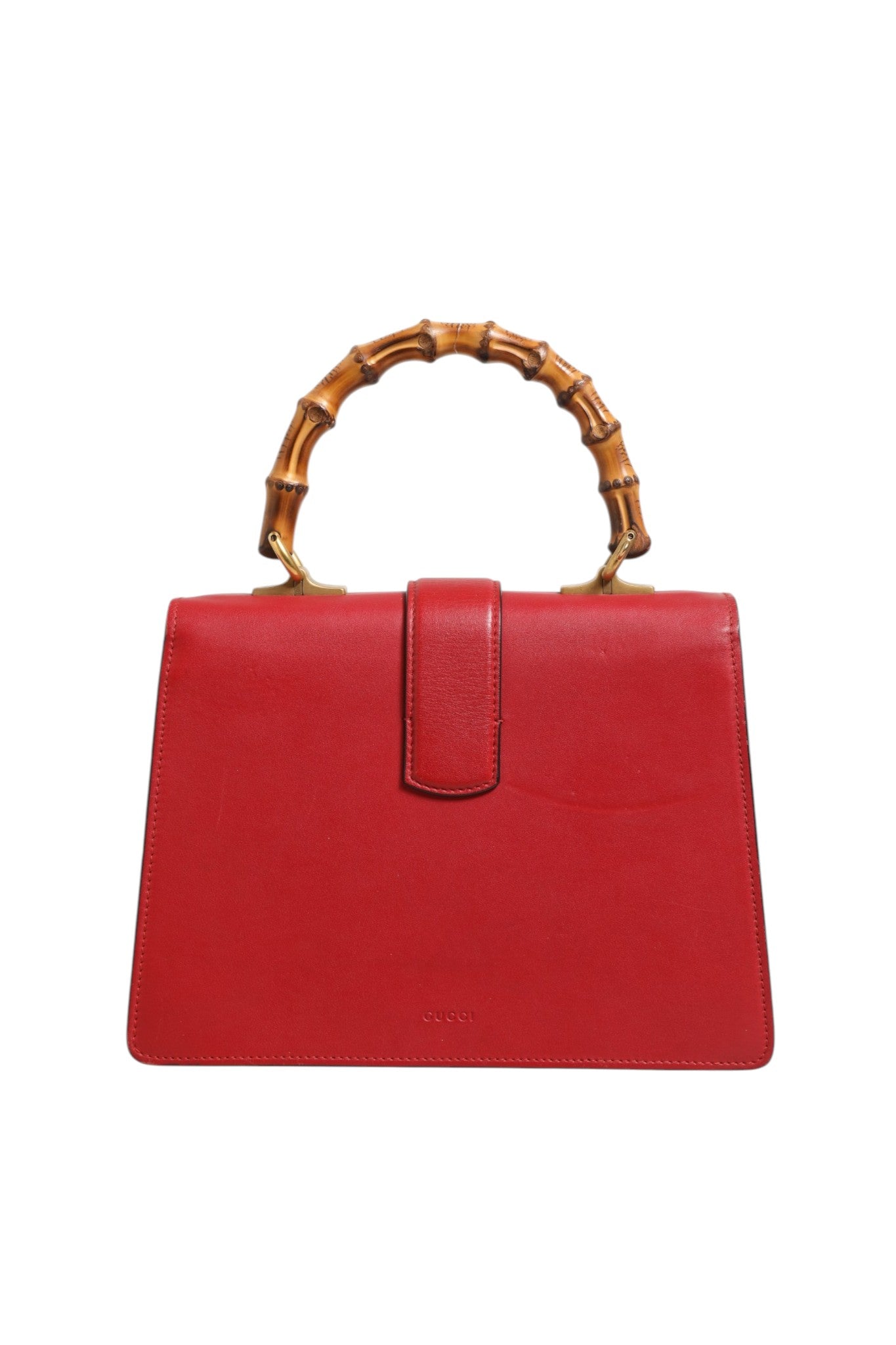 Gucci Dionysus Bamboo Medium Top Handle Bag - White/Blue/Red