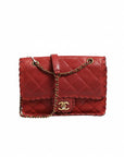 Chanel Quilted Leather Mini Flap Handbag