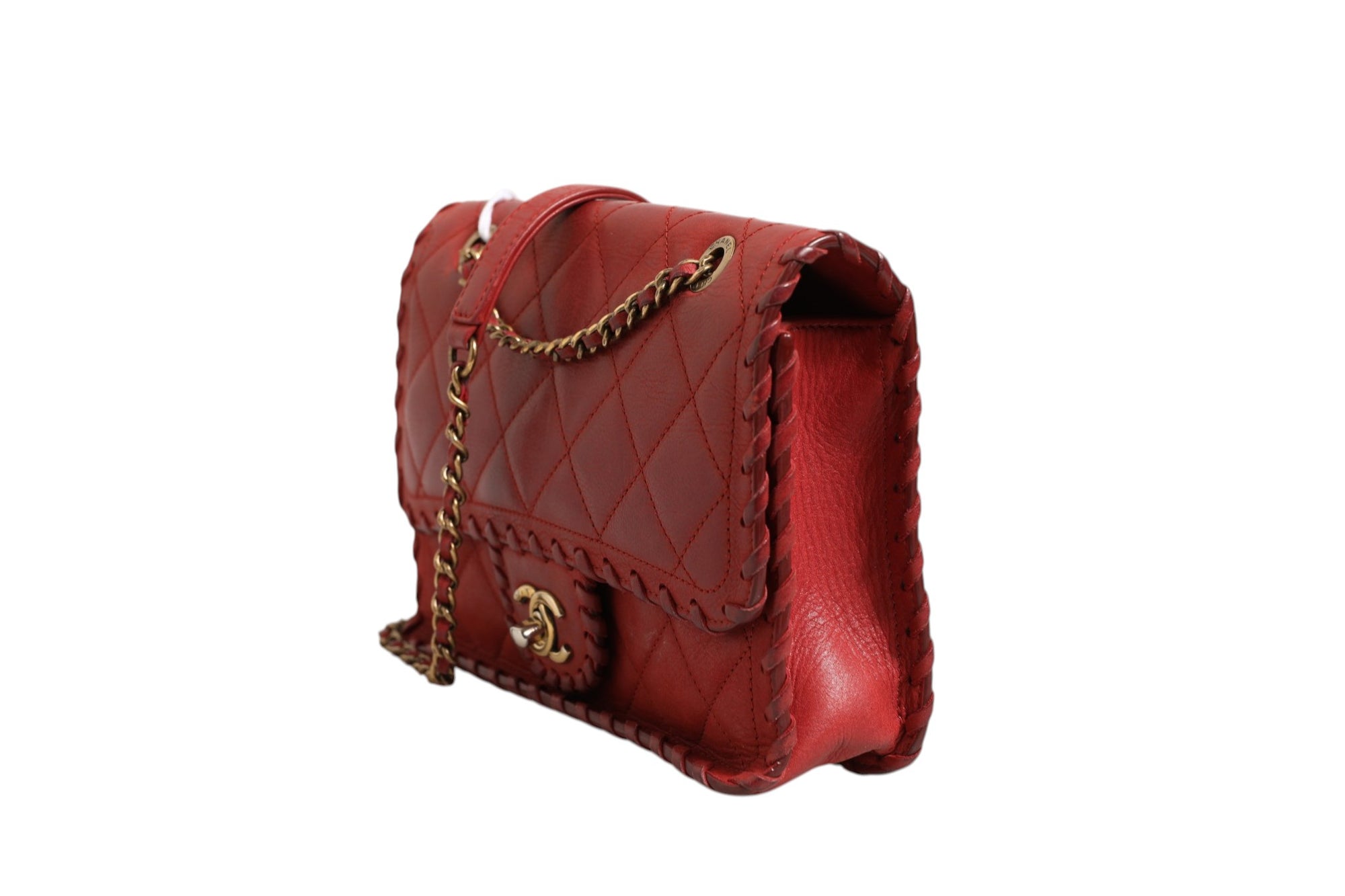 Chanel Quilted Leather Mini Flap Handbag