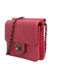 Chanel Quilted Leather Mini Square Flap Crossbody Bag
