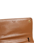 Prada Wallet - Brown & Gold