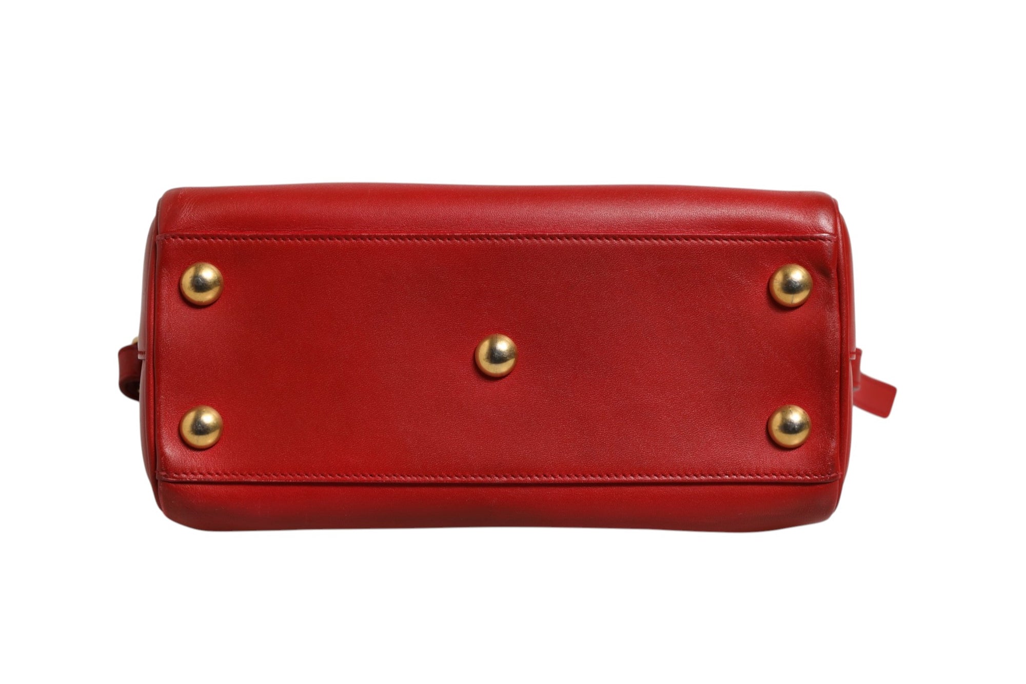 Saint Laurent Classic Leather Baby Duffle Bag - Red