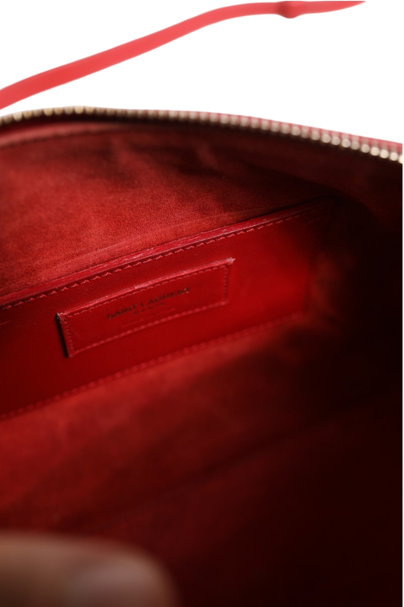 Saint Laurent Classic Leather Baby Duffle Bag - Red