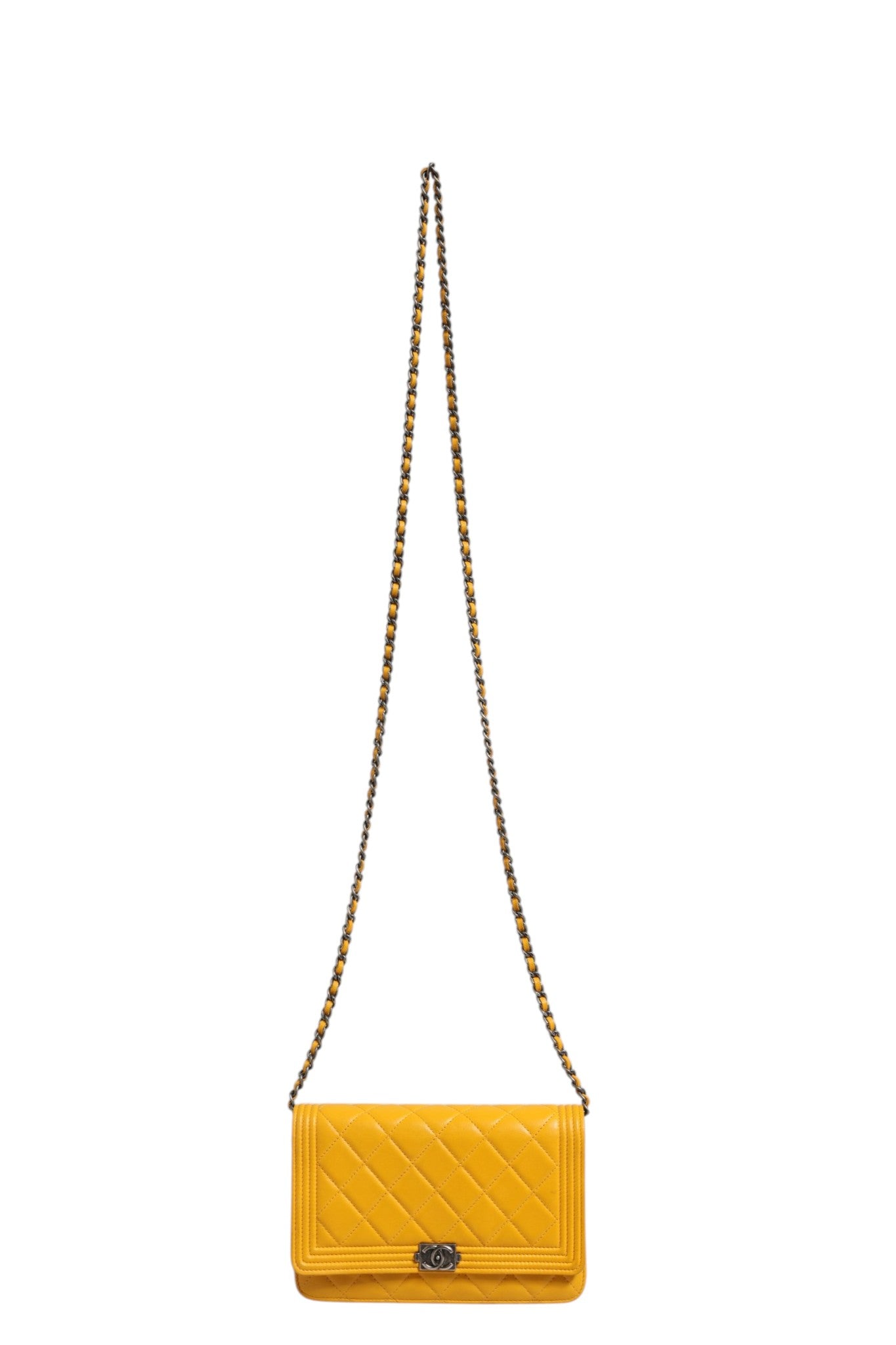 Chanel Medium Boy Bag - Yellow