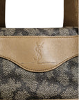 Saint Laurent Pattern Canvas Duffel Bag - Green and Brown