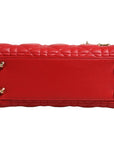 Christian Dior Cannage Leather Lady Dior Tote Bag