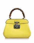 Gucci Lady Lock Top Handle Bag - Limoncello Yellow