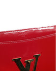Louis Vuitton Louise PM Red Patent Leather Wallet On Chain - Red