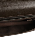 Louis Vuitton Belaia Travel Clutch - Dark Brown