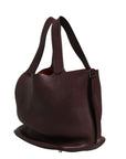 Hermès Picotin Taurillon Clemence Burgundy/Chocolate Handbag