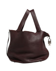 Hermès Picotin Taurillon Clemence Burgundy/Chocolate Handbag
