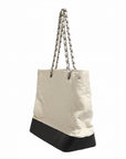 Chanel Leather Quilted Gabrielle Shopping Tote