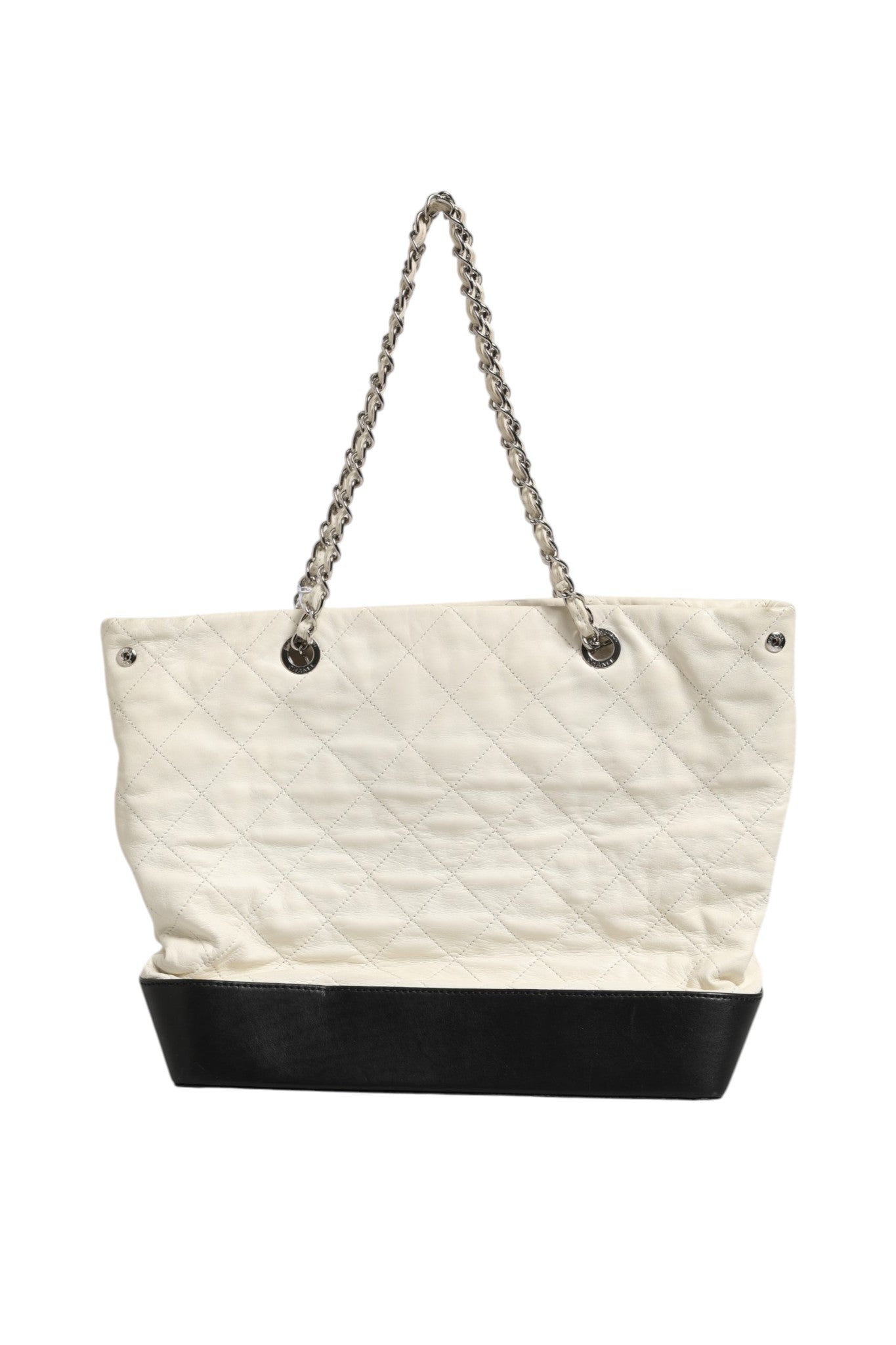 Chanel Leather Quilted Gabrielle Shopping Tote