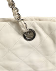 Chanel Leather Quilted Gabrielle Shopping Tote